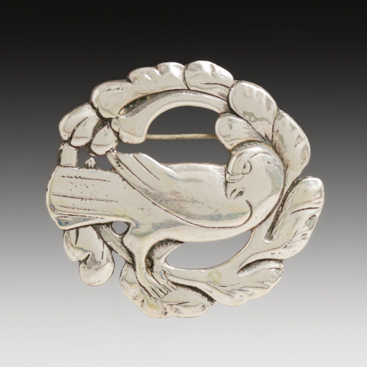 Vintage Sterling Silver Peace Dove c1950s