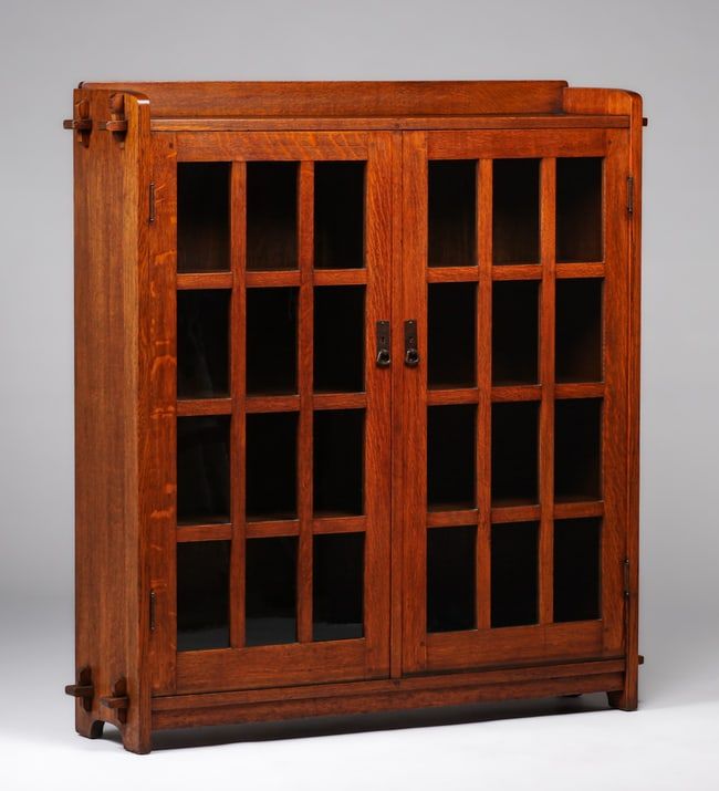 L&JG Stickley Two-Door Bookcase