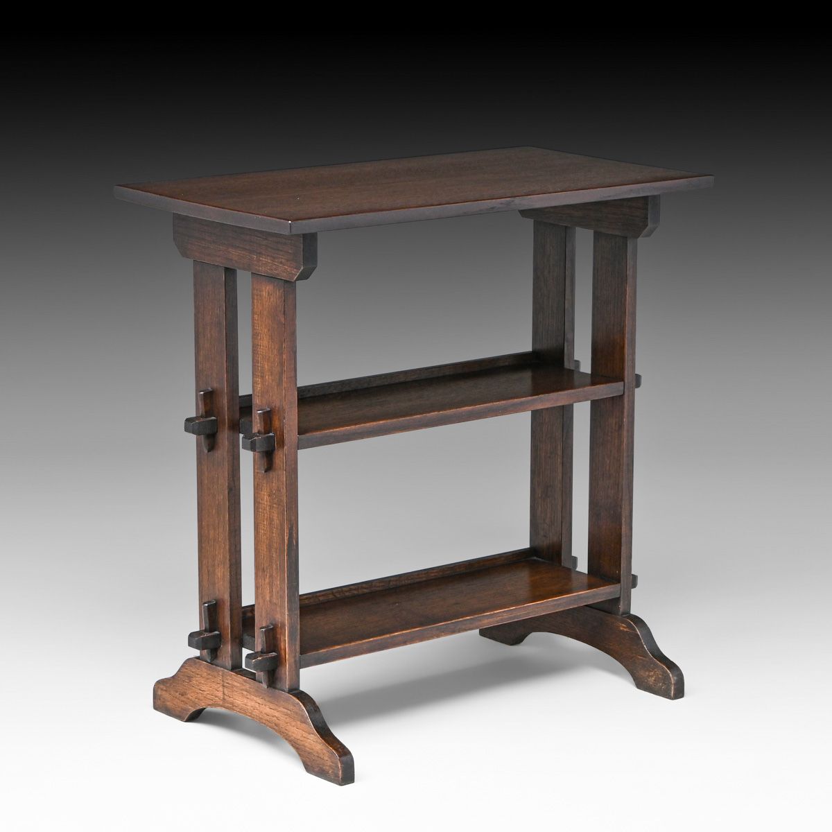 Roycroft Oak Little Journey's Stand c1920s