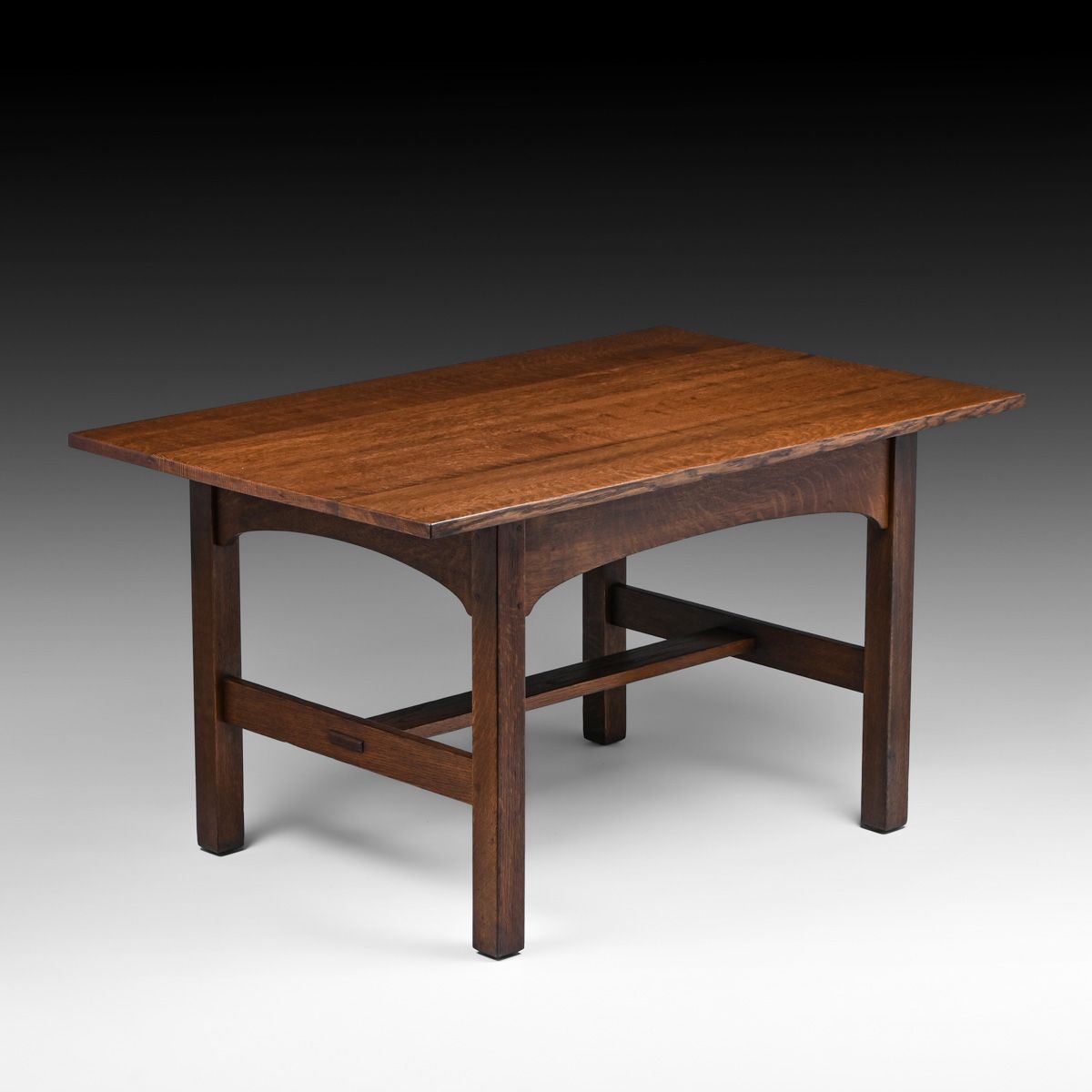 L&JG Stickley 54"w Oak Library Table c1910