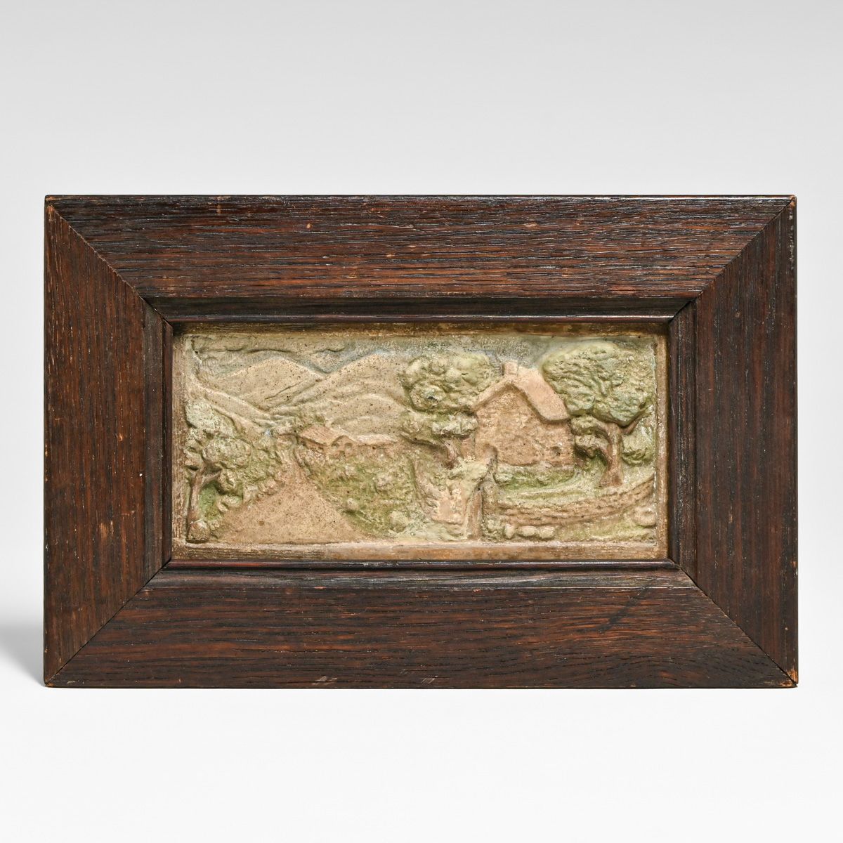 Tudor Pottery - Los Angeles Scenic Tile c1930s