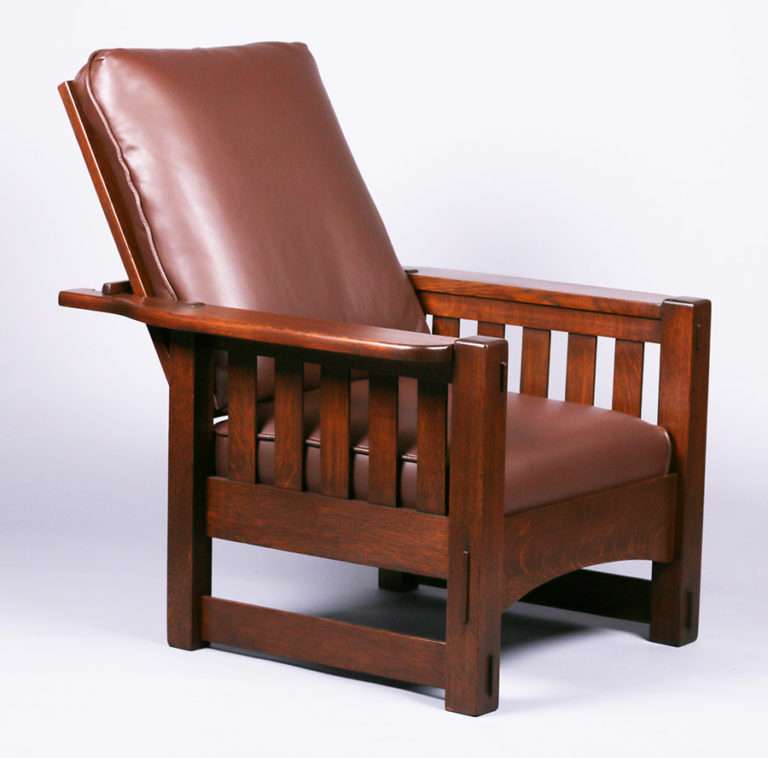 Harden Furniture Co slatted Morris chair California Historical Design