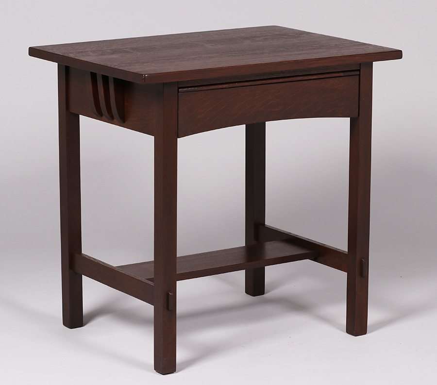 Limbert One Drawer Small Side Table Desk California Historical Limbert One Drawer Small Side Table Desk California Historical Design