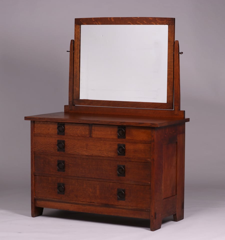 Gustav Stickley Dresser c1910 California Historical Design