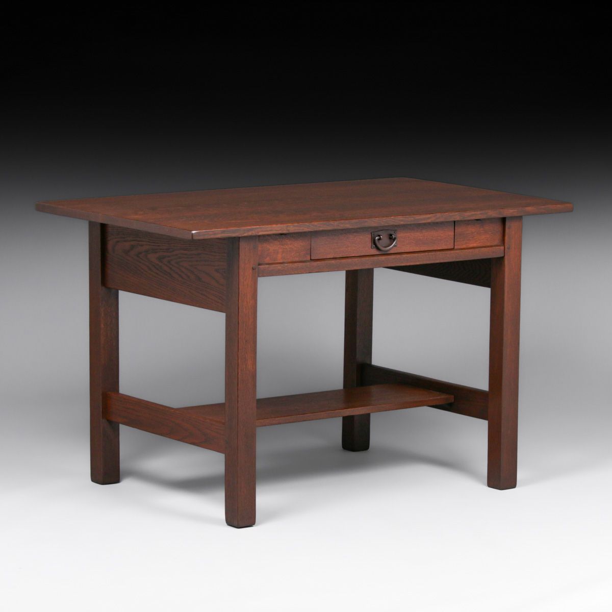 Gustav Stickley #653 One-Drawer Library Table c1912-1915