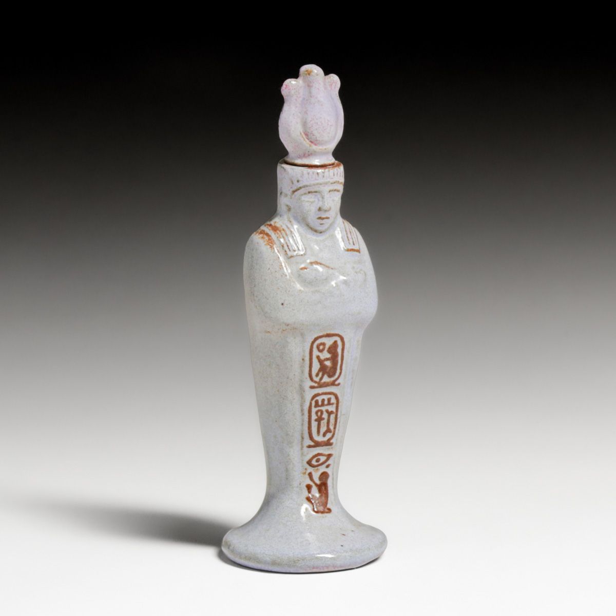 Marblehead Pottery Egyptian Revival Perfume Bottle c1920s