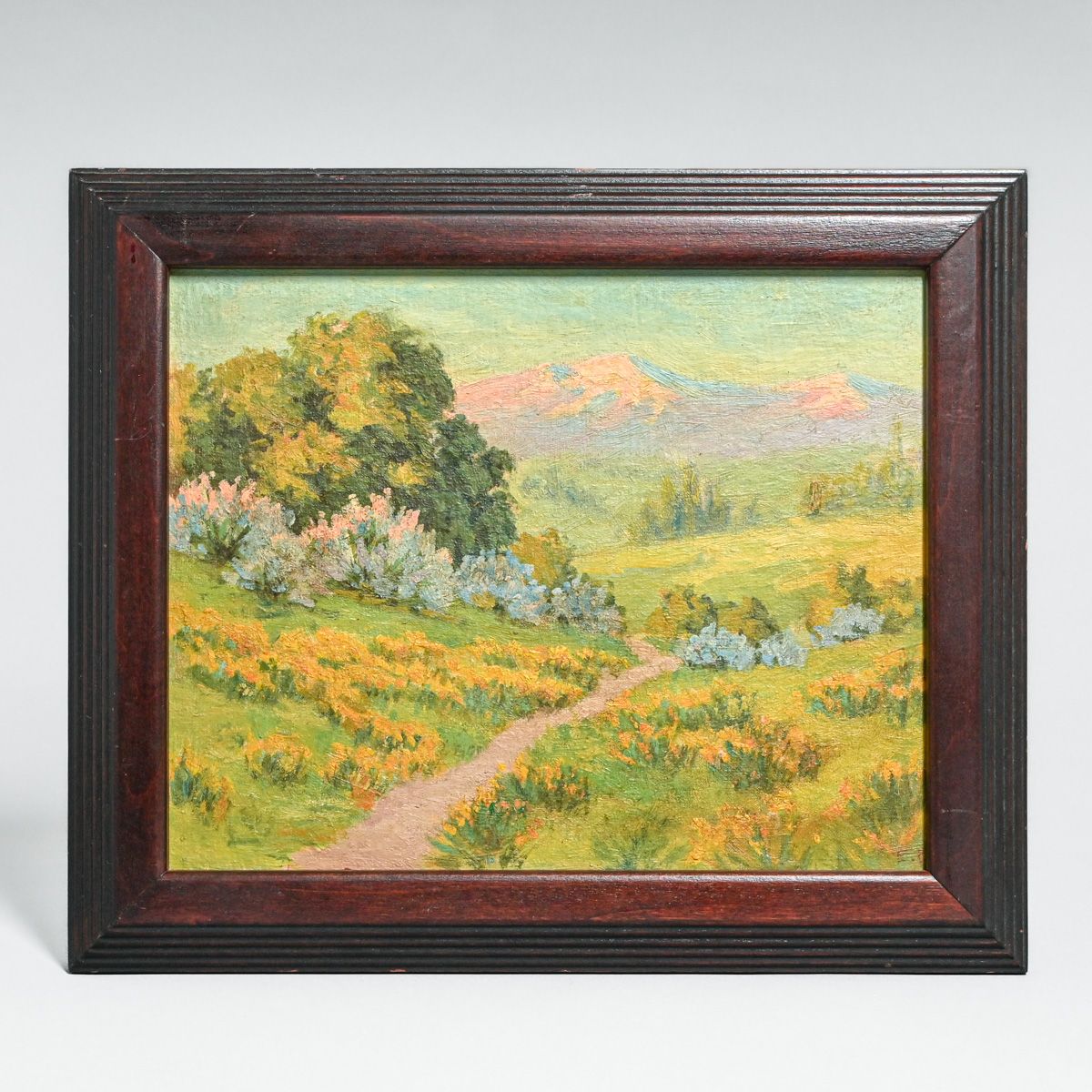 Early Southern California Plein Air Impressionist Painting c1910s