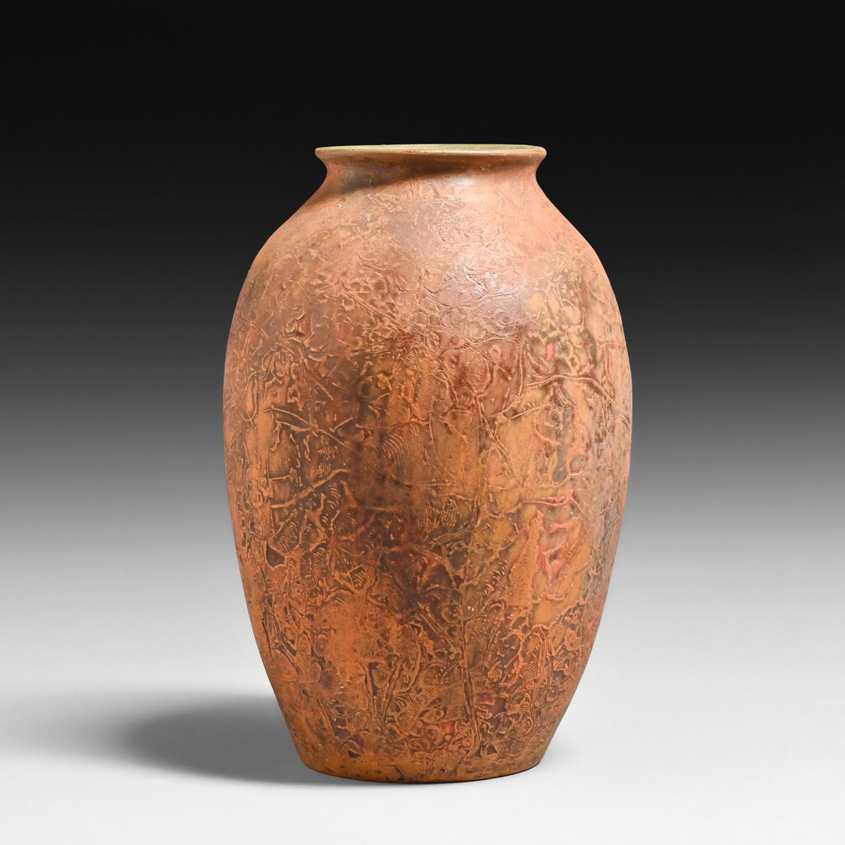 Markham Pottery – (Ann Arbor, MI 1905-1912) #3376 Reseau Vase c1908-1910