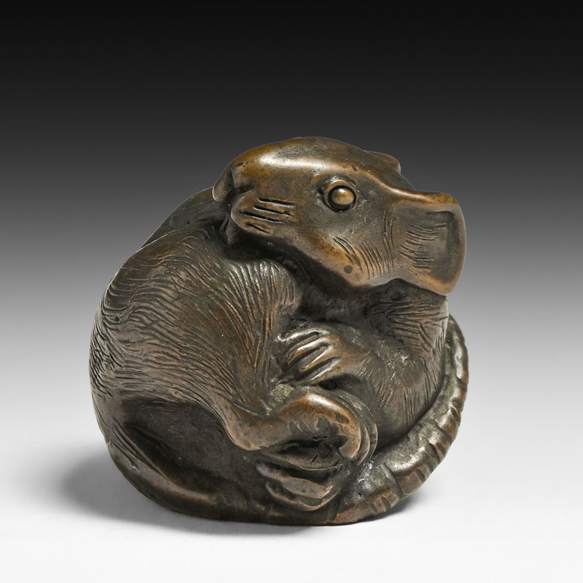 Japanese Arts & Crafts Meiji Period Bronze Okimono c1910