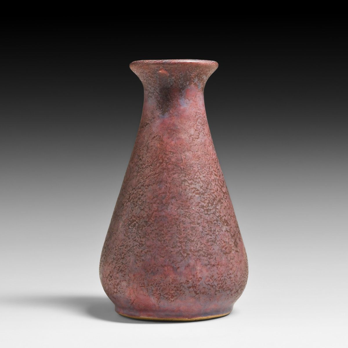 Roseville Pottery Carnelian II Flared Vase c1920s