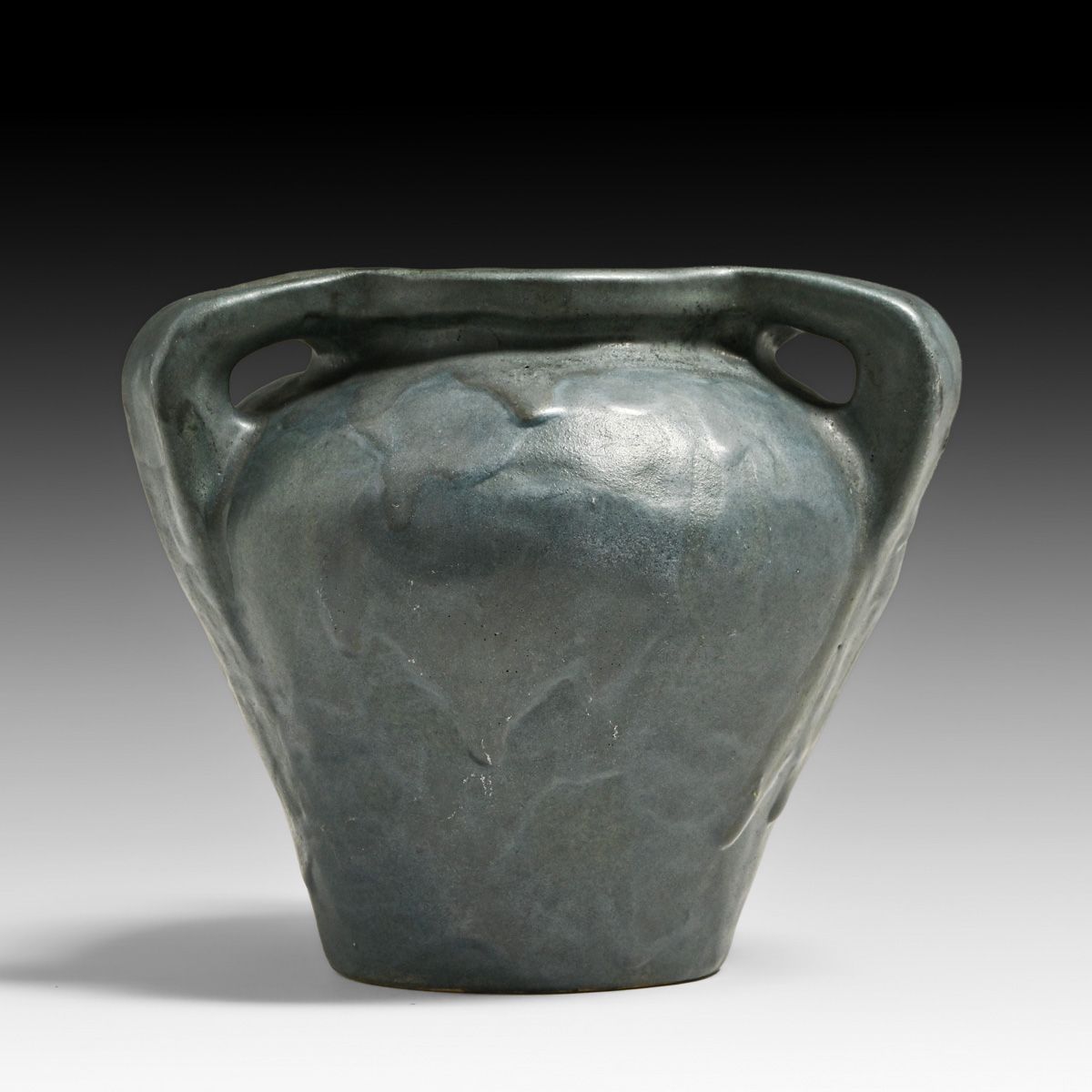 Arts & Crafts Period Student Made Three-Handled Vase c1910