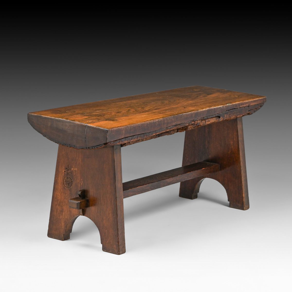 Roycroft #046 Ali Baba Bench Made for The Roycroft Inn c1905