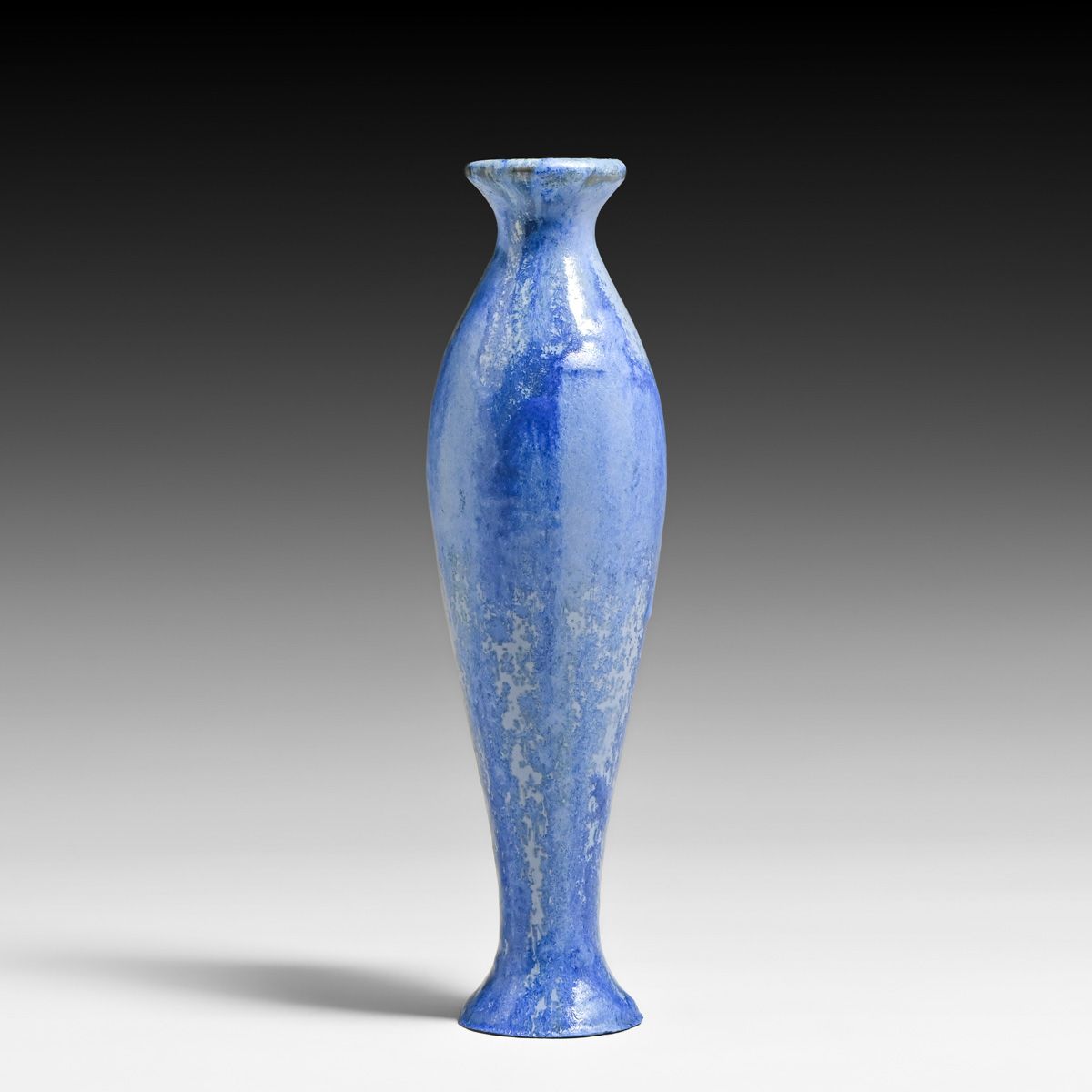 Fulper Pottery Blue Crystalline Vase c1917-1920