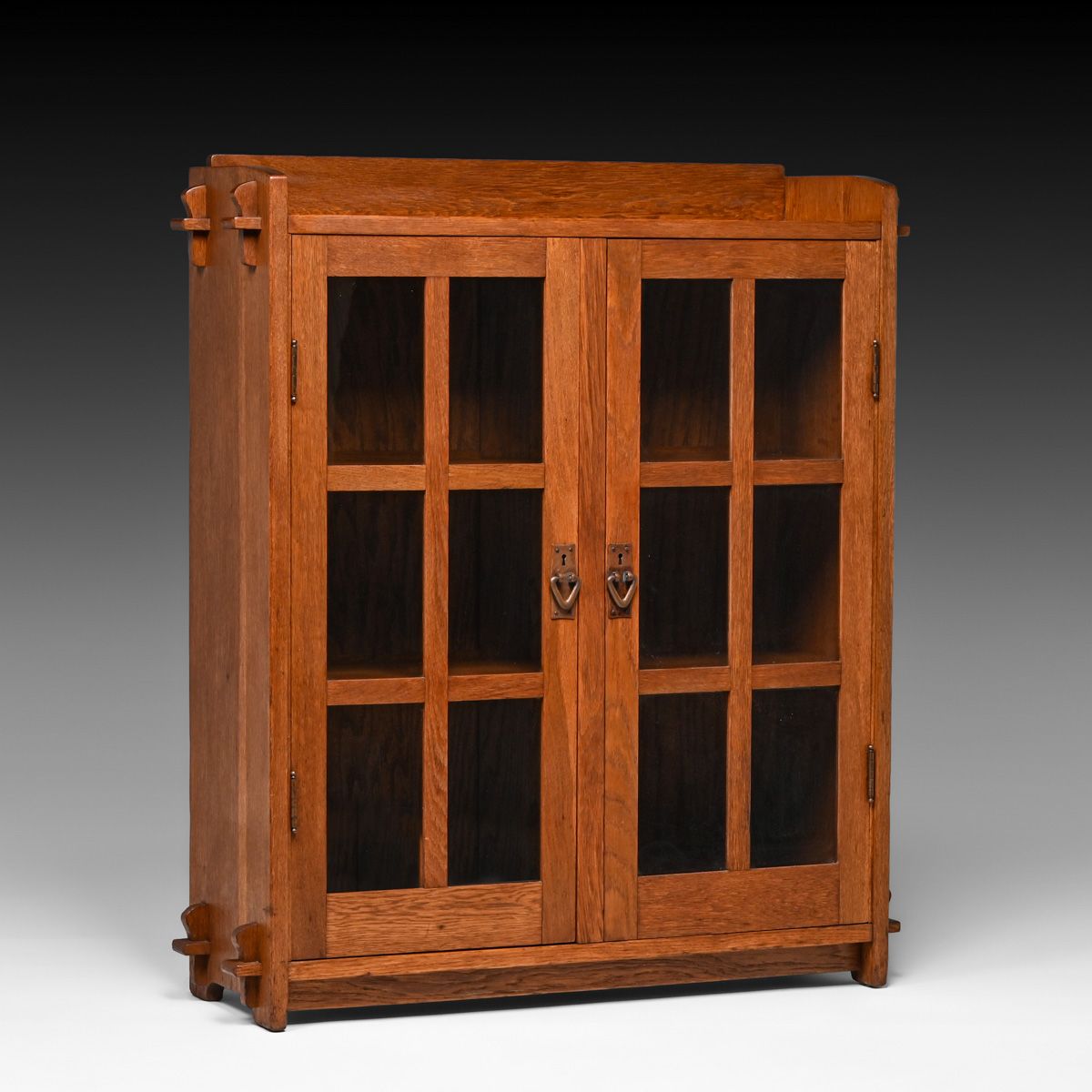 Gustav Stickley #523 Two-Door Bookcase c1910