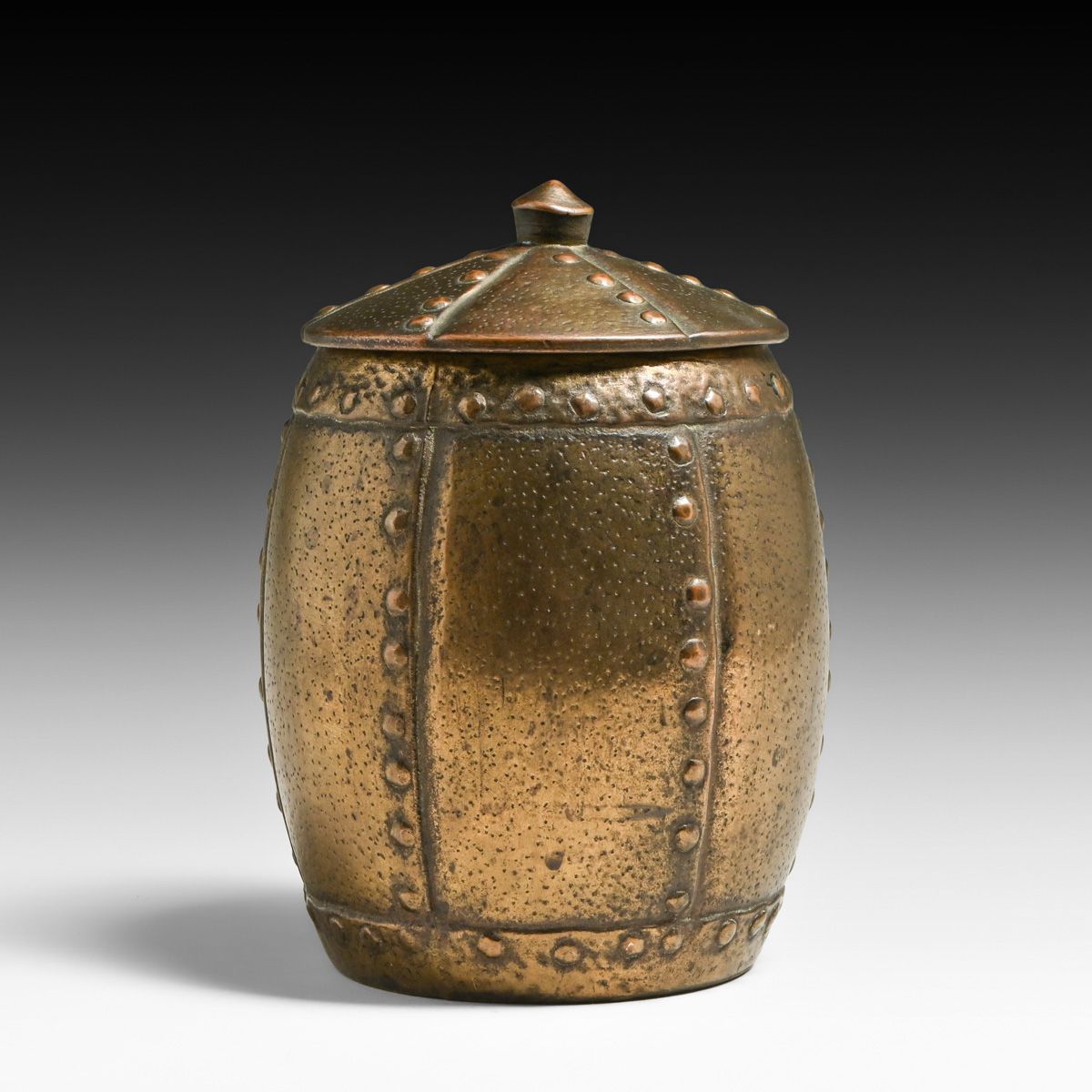 Clewell - Canton, OH Copper-Clad Humidor c1910