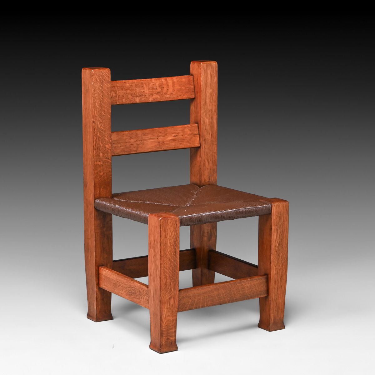 Early Michigan Chair Co Bernard Maybeck Designed Side Chair c1898