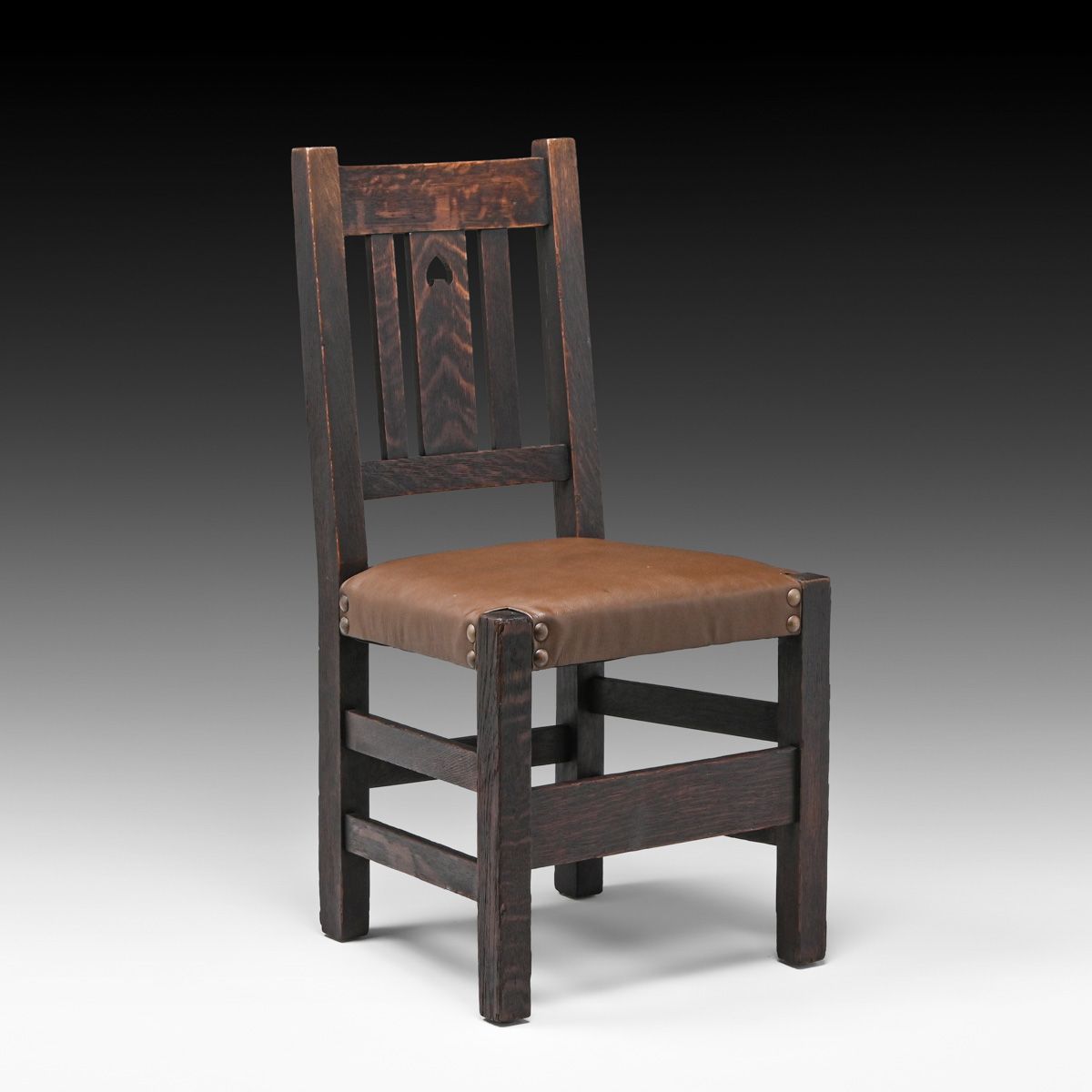 Early Limbert Cutout Side Chair c1905