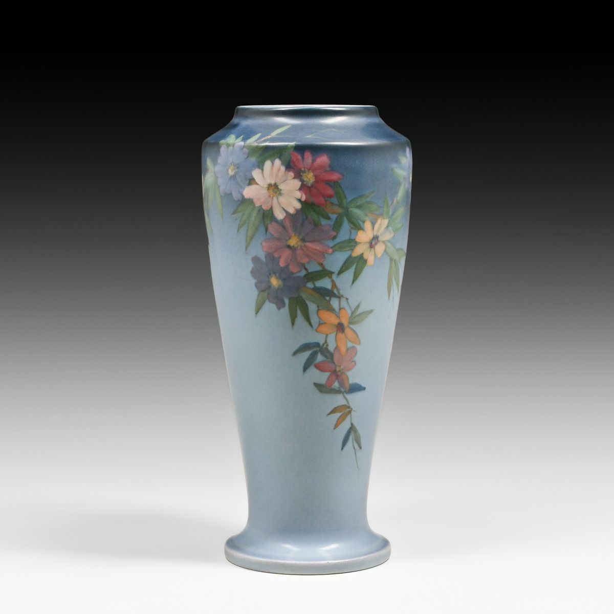 Large Rookwood Pottery Lenore Asbury Floral Vase 1924