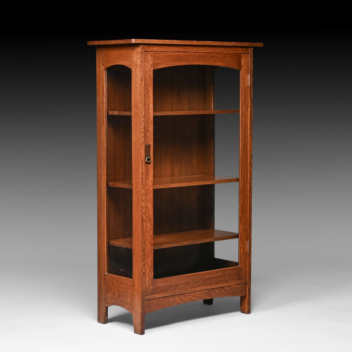 L&JG Stickley One-Door China Cabinet c1910