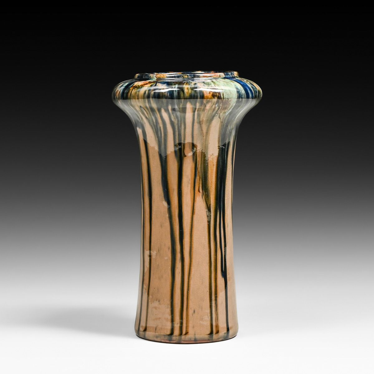 Peters & Reed Shadow Ware Drip Vase c1920s