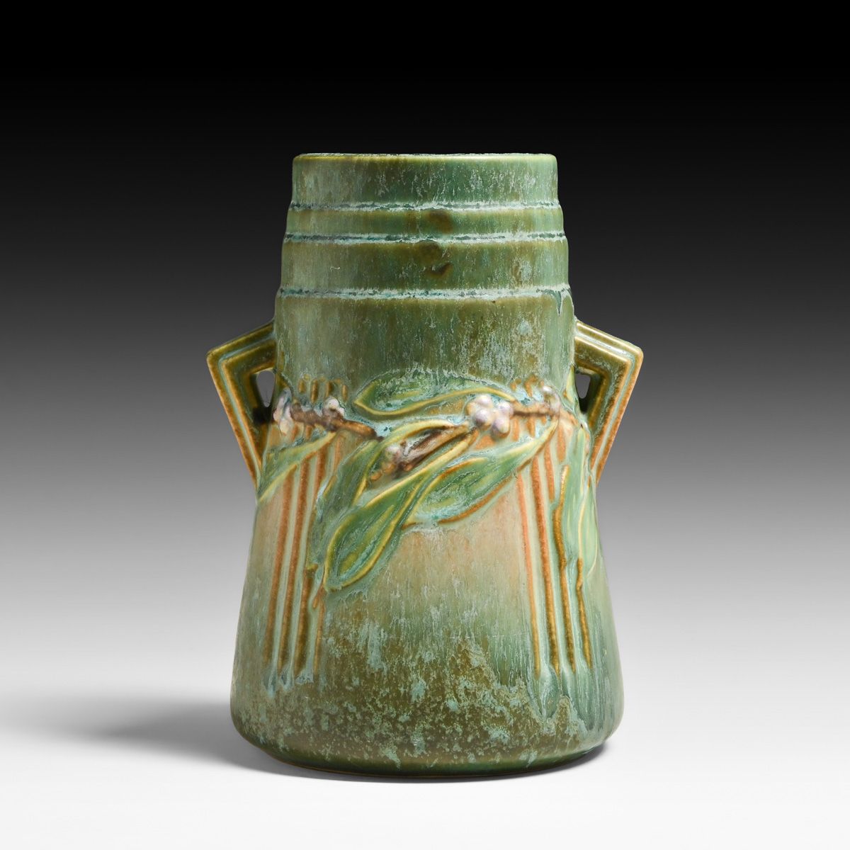 Roseville Laurel Two-Handled Vase 1934