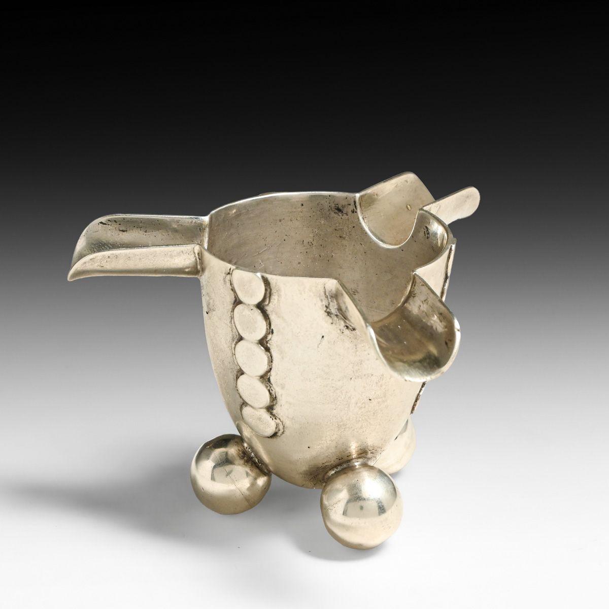 William Spratling - Taxco, Mexico Art Deco Modernist Silver Ashtray c1940-1944
