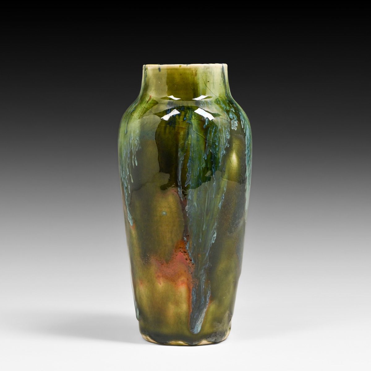 Hugh Robertson Dedham Pottery Experimental Vase c1890s