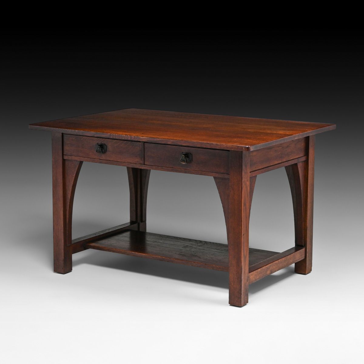 Limbert One-Drawer Oak Library Table c1910