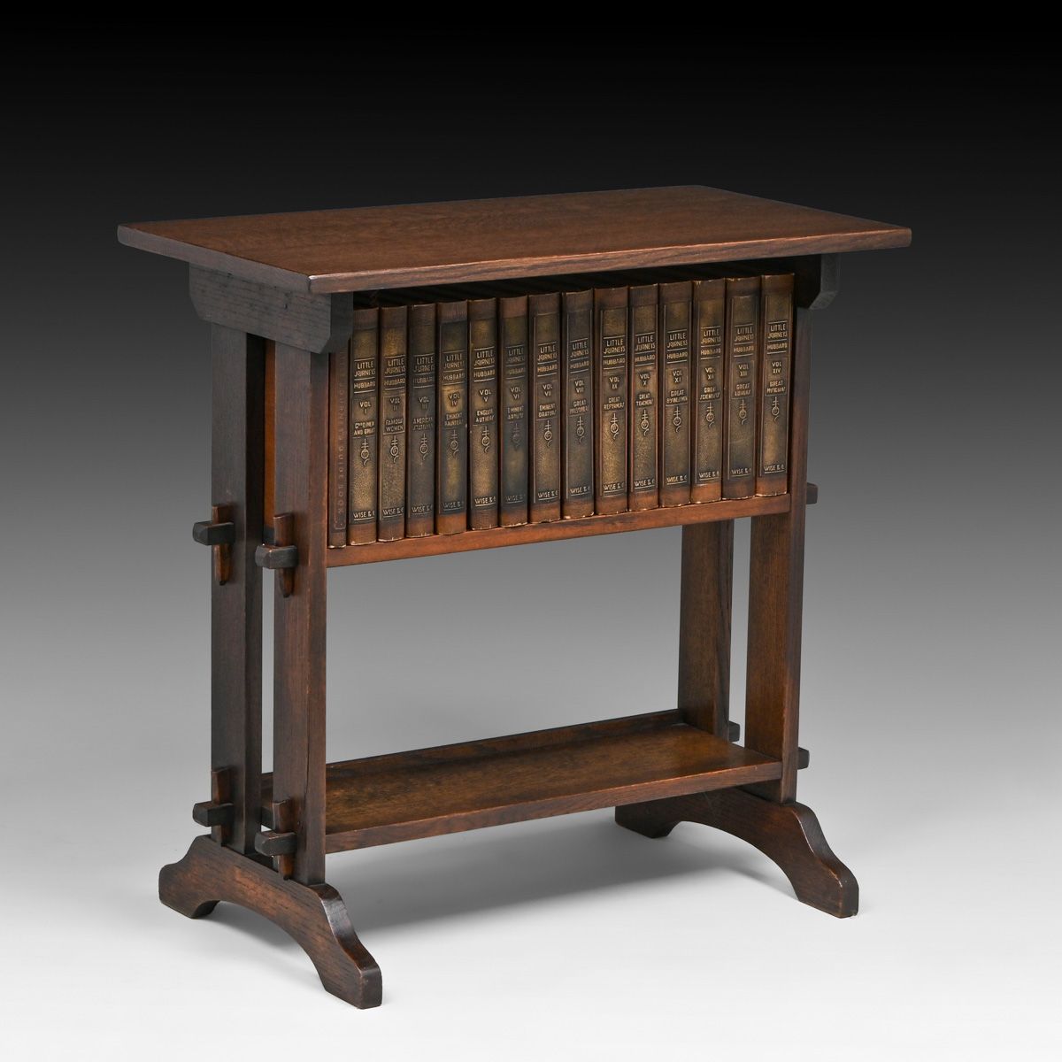 Roycroft Oak Little Journey's Stand c1920s