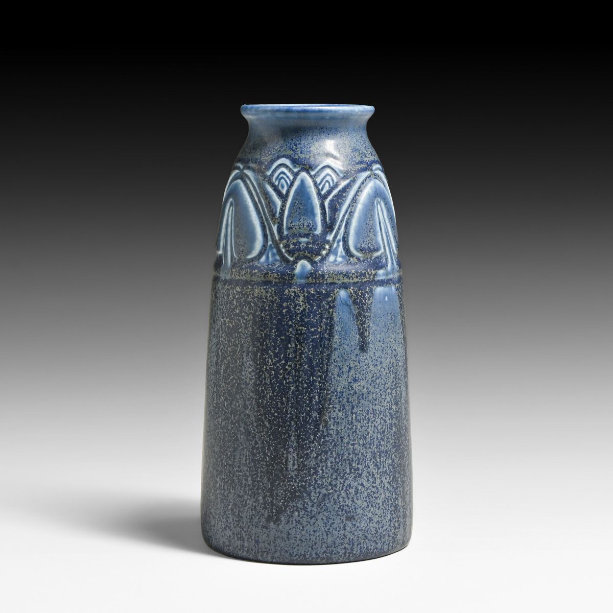 Rookwood Pottery #2113 Matte Blue Vase 1922