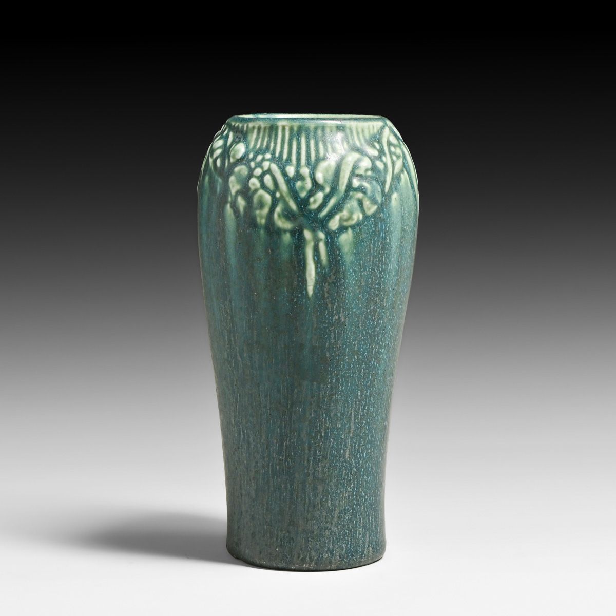 Rookwood Pottery #2210 Matte Blue Vase 1915