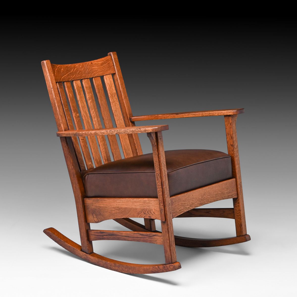 Lifetime Puritan Oak Rocker c1912