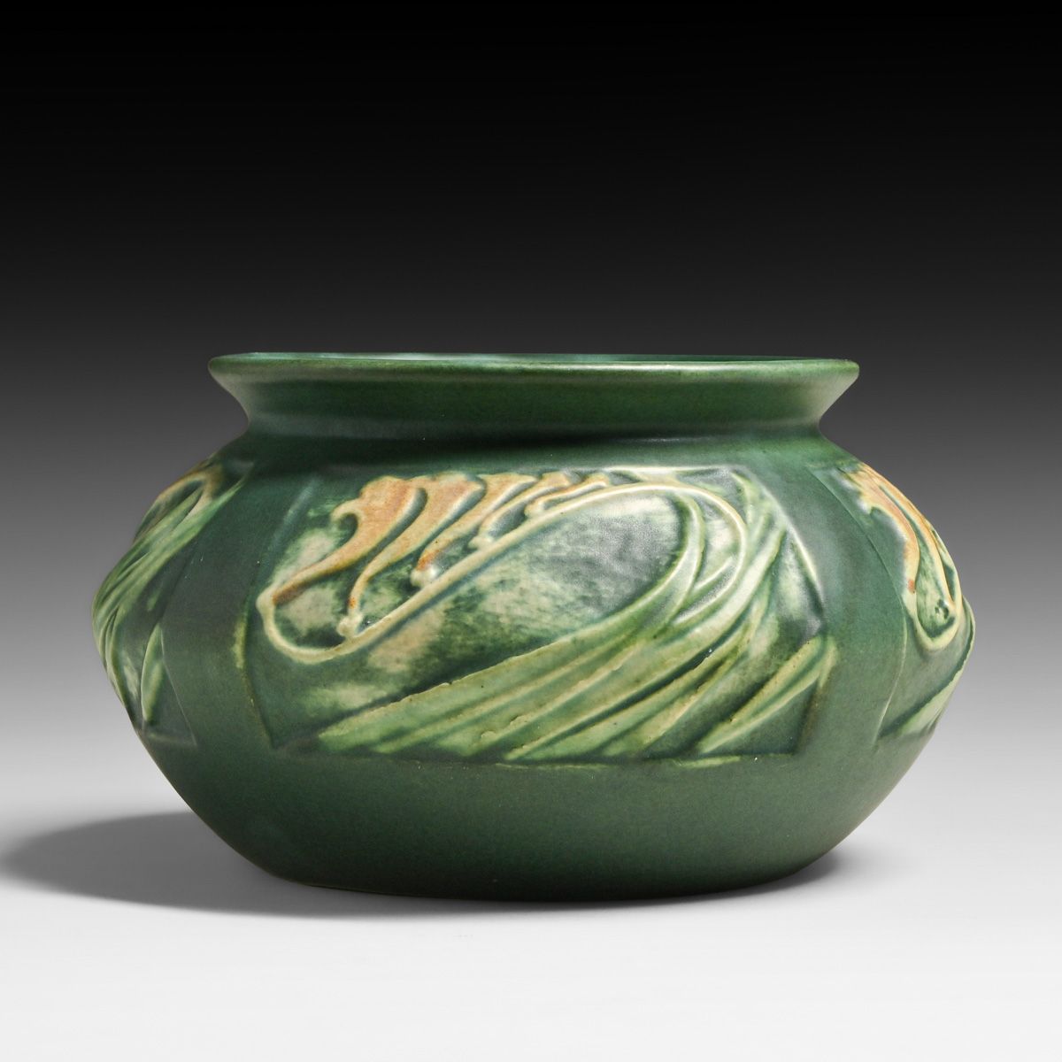 Roseville Rosecraft Panel Vase c1920s