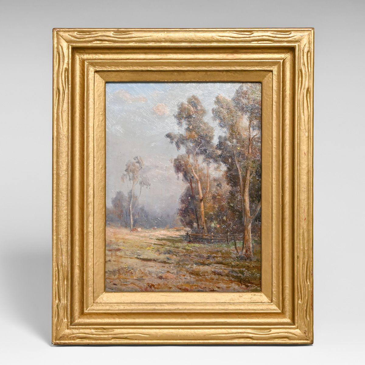 Angel Espoy (1879-1963) Northern California Landscape with Eucalyptus Trees c1930