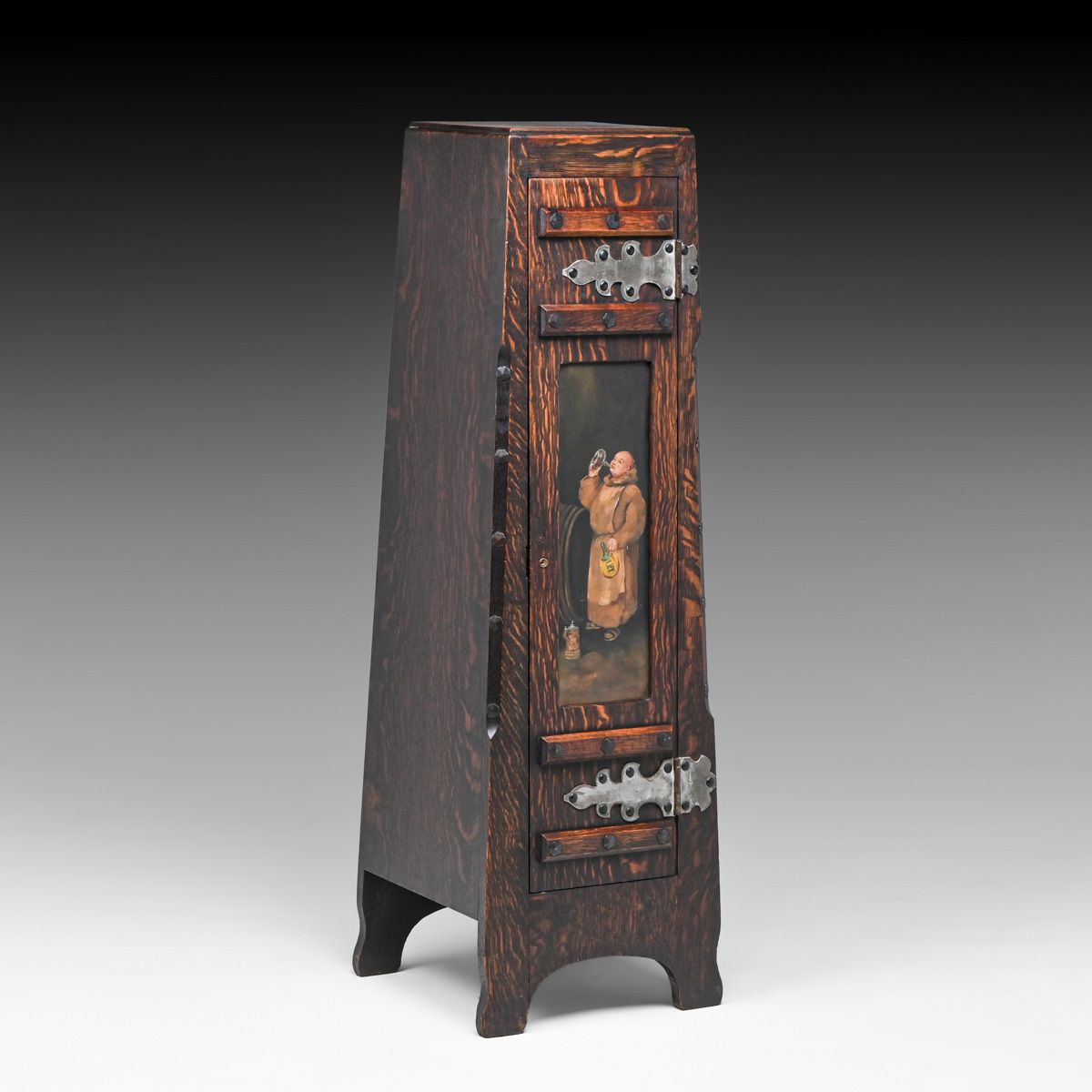 Shop of the Crafters - Cincinnati One-Door Monk Cellarette c1905