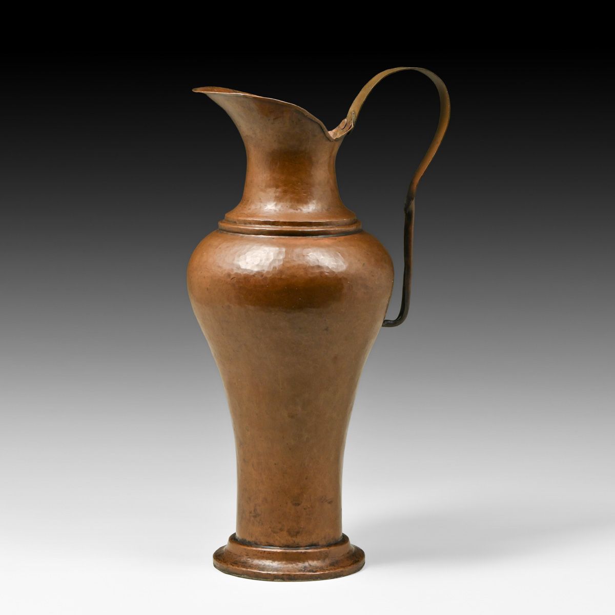 Stickley Brothers #90 Hammered Copper Pitcher c1910