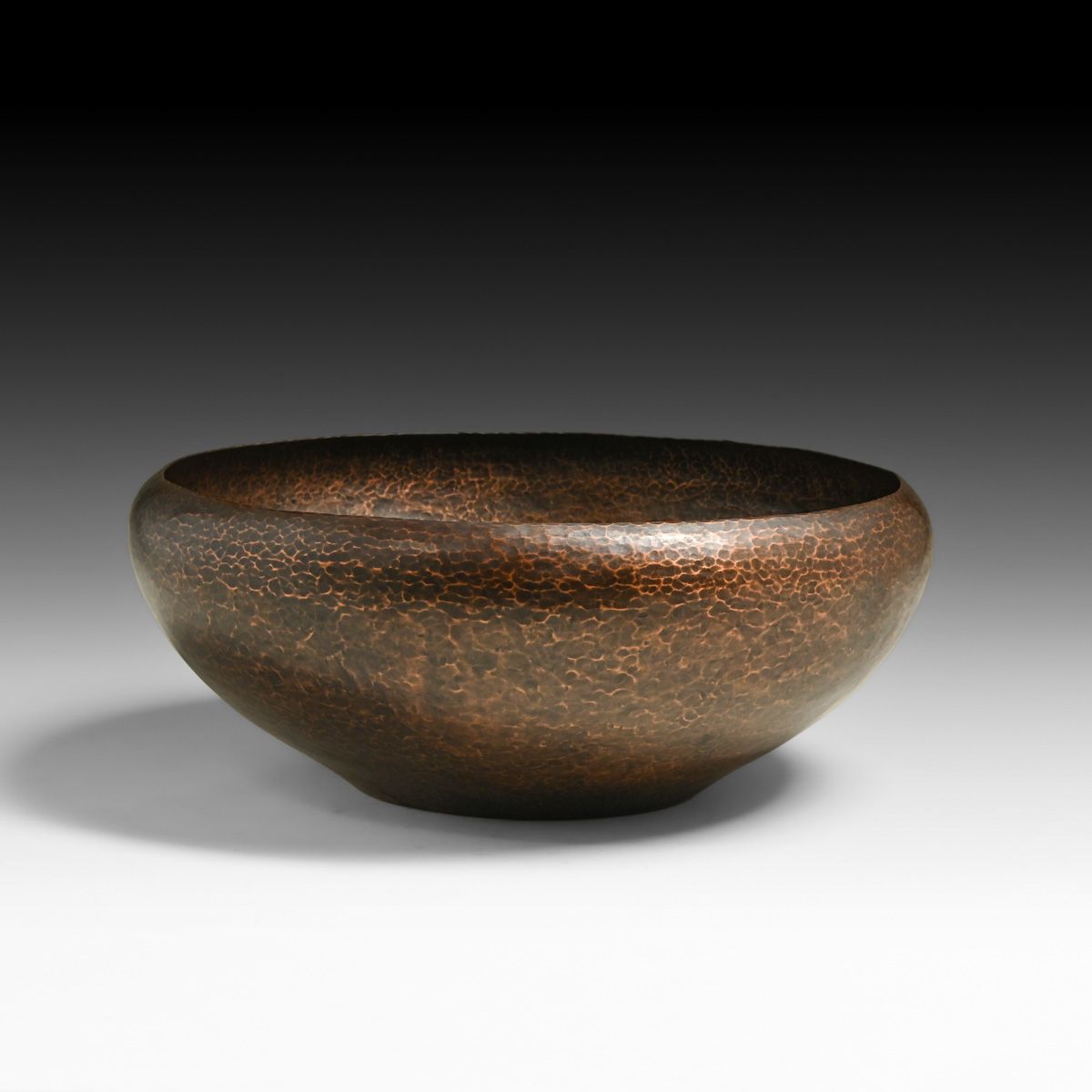 Harry St John Dixon Hammered Copper Fruit Bowl 1921