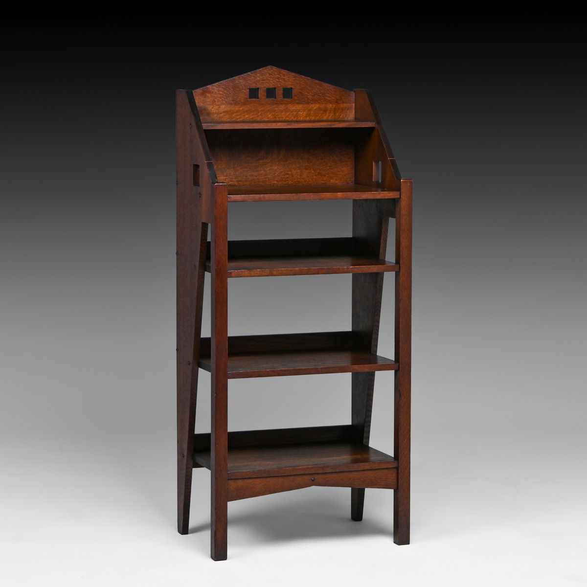Lakeside Crafts Shop Cutout Magazine Stand c1910