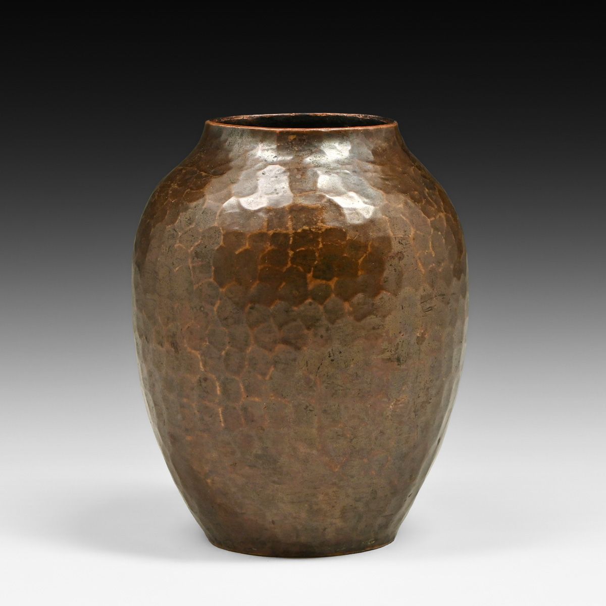 Armenac Hairenian Hammered Copper Vase c1930s