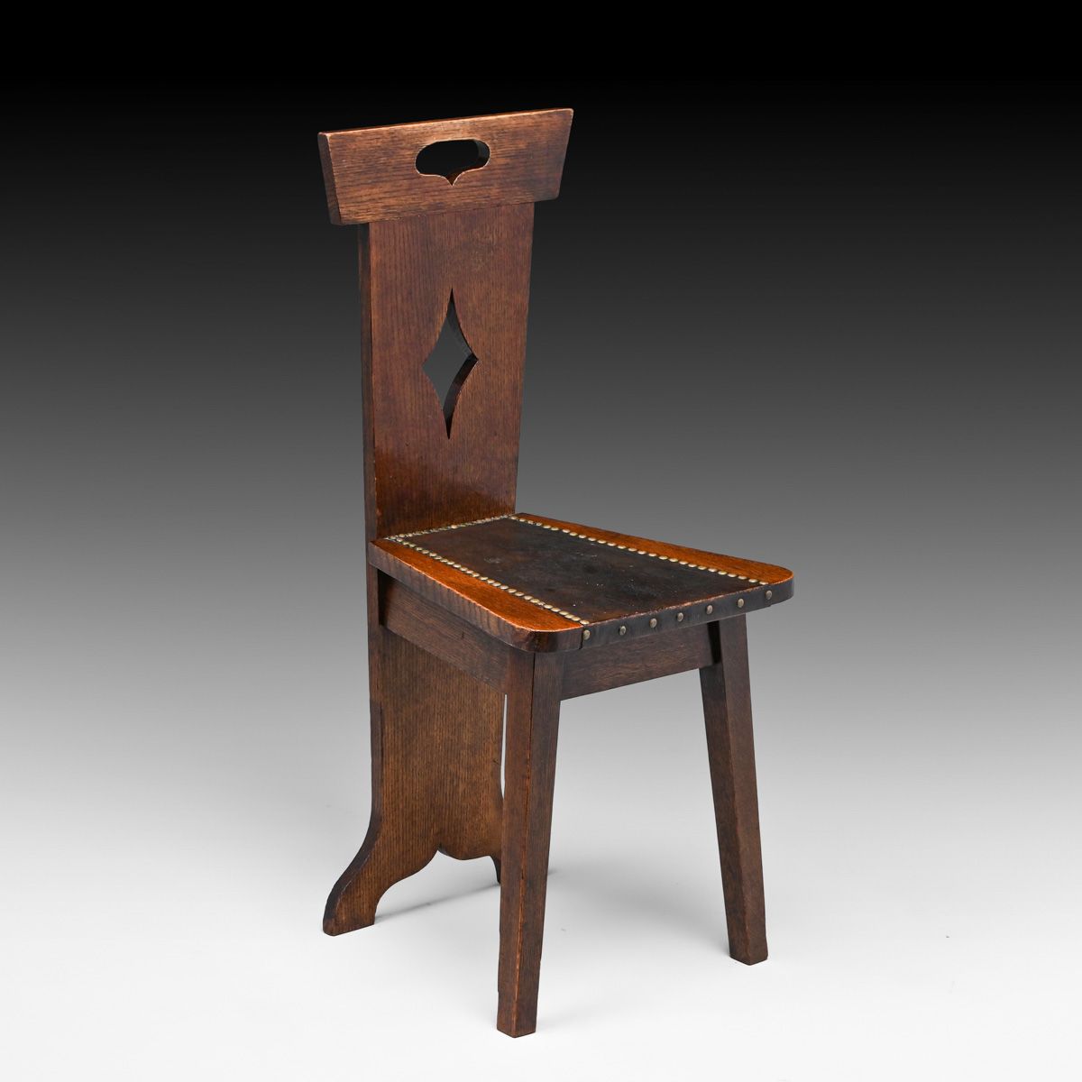 Barber Brothers Oak Hall Chair c1910