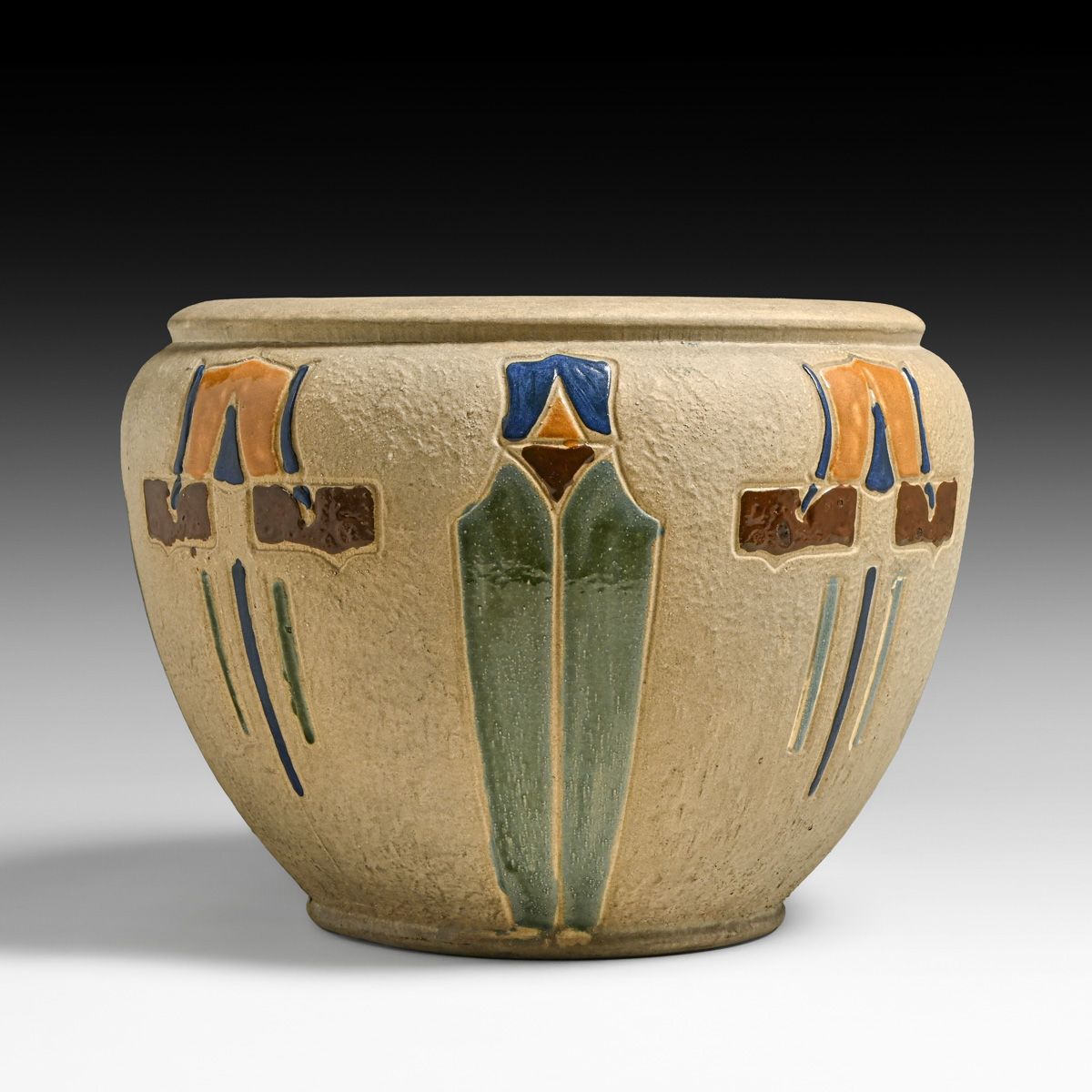Roseville Mostique Jardiniere c1910s