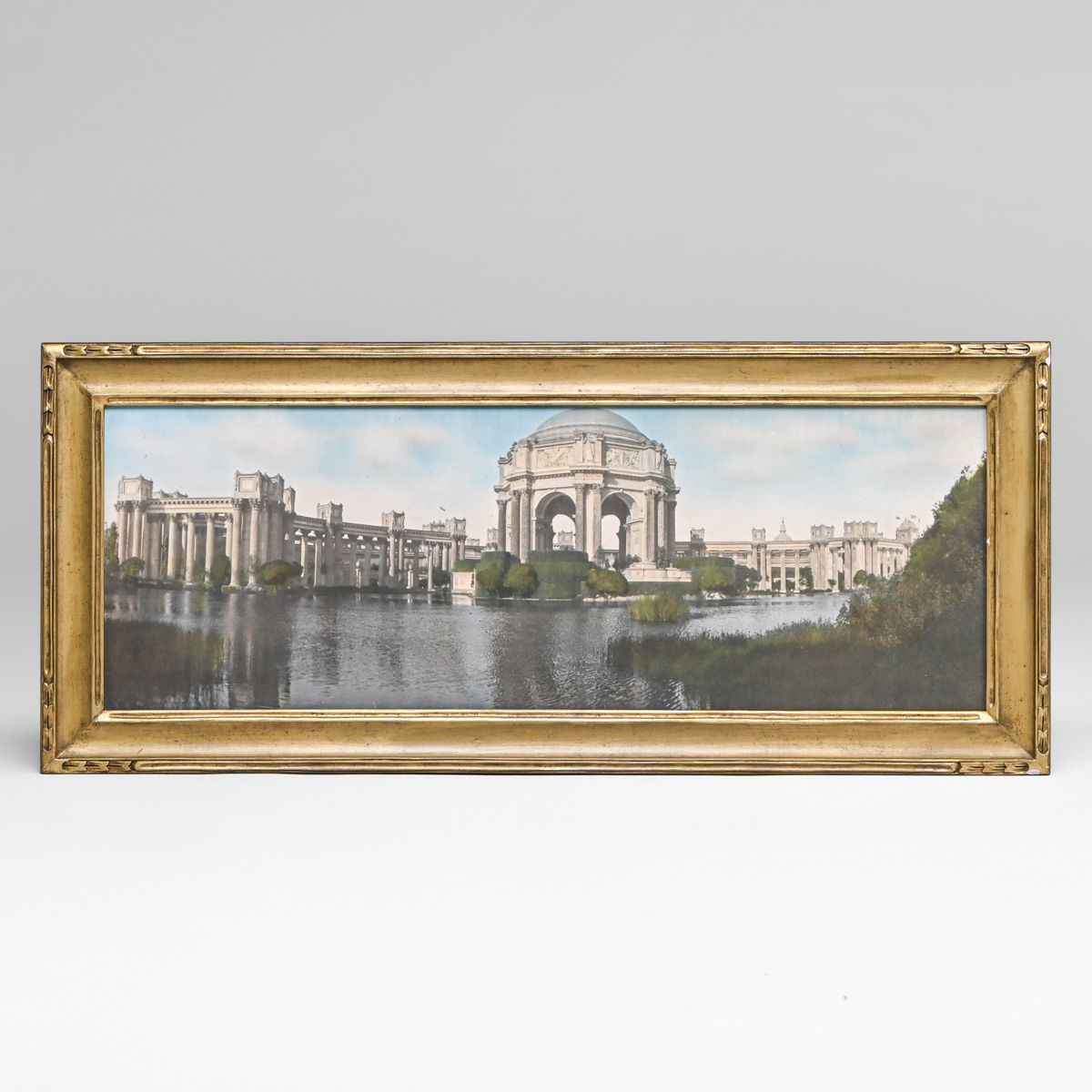 Palace of Fine Arts Panama-Pacific International Exposition (PPIE) Tinted Panorama c191