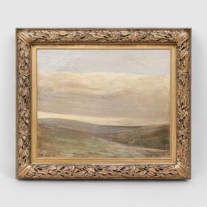 Gottardo Piazzoni (1872-1945) San Francisco Tonalist Painting "Dawn" 1903