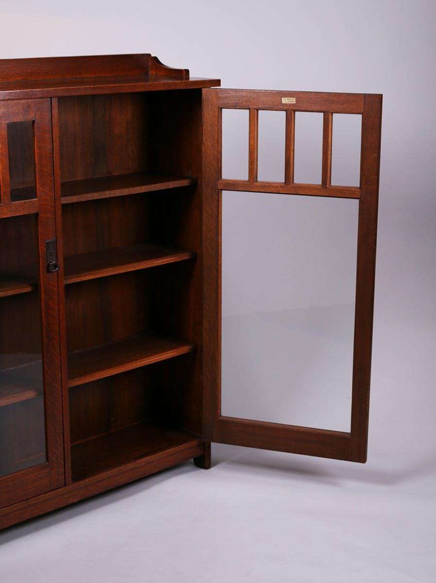 LJG-stickley-2-Door-Bookcase-3