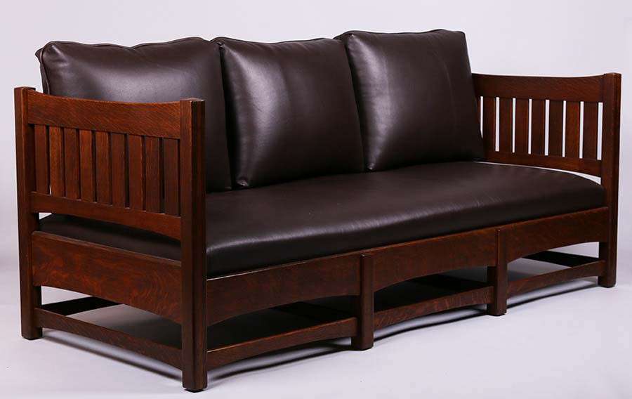 puritan furniture leather sofa