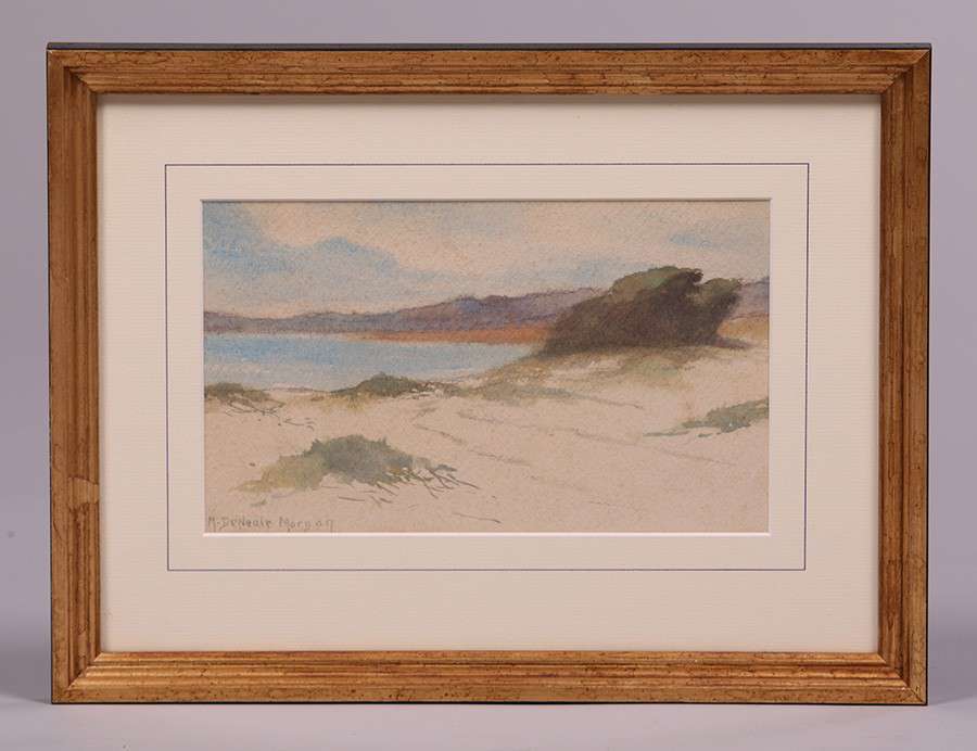 Mary deNeale Morgan Watercolor of Monterey Bay | California Historical ...