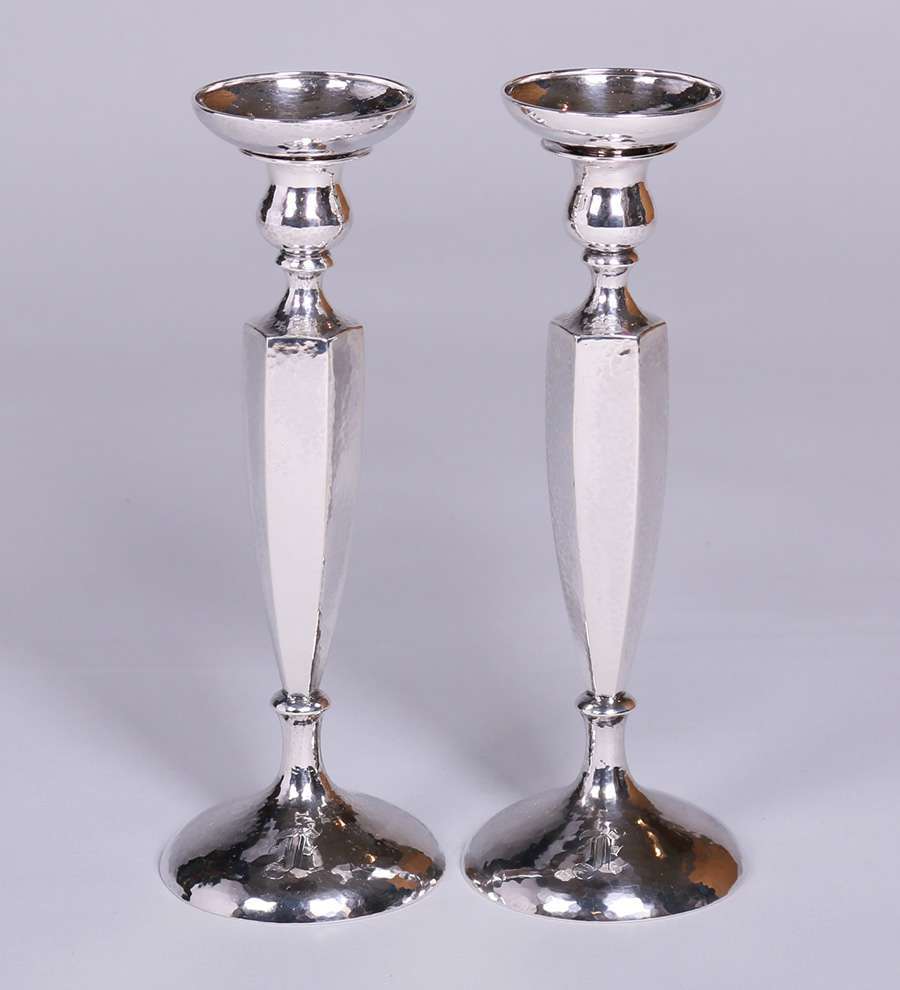 RobertMillsSterlingCandlesticks1