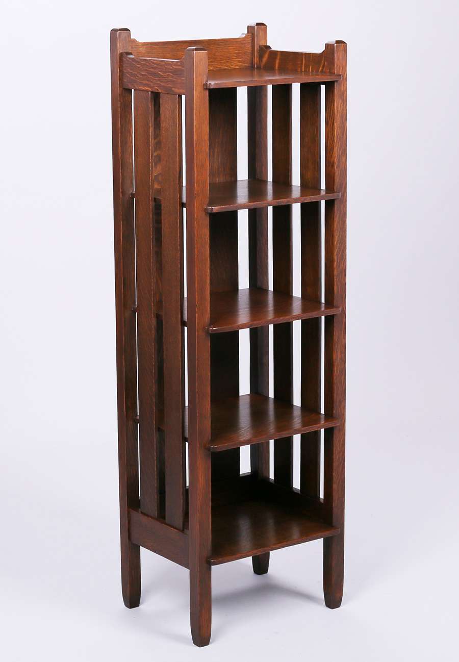 StickleyBrothersTallMagazineStand1