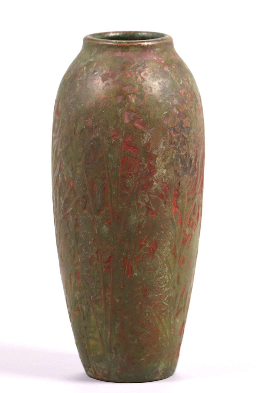 Markham Pottery Vase Ann Arbor, MI c19081910 California Historical Design