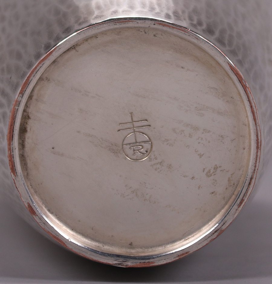 Work Van For Sale >> Early Roycroft Hammered Copper, Silver-Plated Vase c1910 ... Work Van For Sale >> Early Roycroft Hammered Copper, Silver-Plated Vase c1910 ...